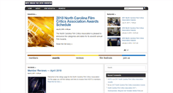 Desktop Screenshot of ncfilmcritics.org